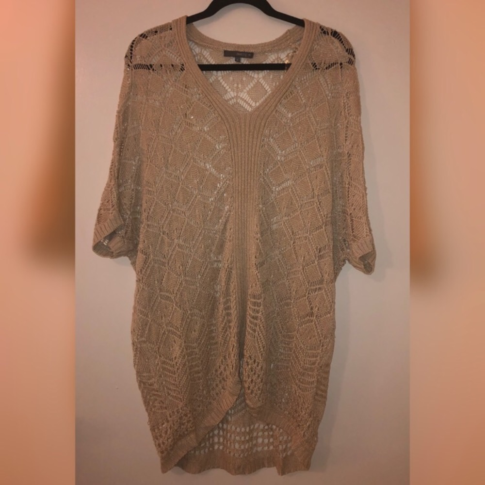 Oversized Crochet Top